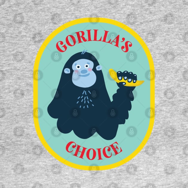 Gorilla's Choice Banana - Simpsons inspired design by KodiakMilly